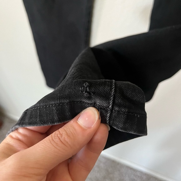 Joe’s Jeans Grayish Black Slim Straight Leg Jeans Womens Size 31/12 - Picture 8 of 13